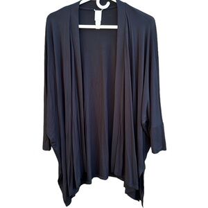 Wynne Layers Black Cover Up/Cardigan Size Medium